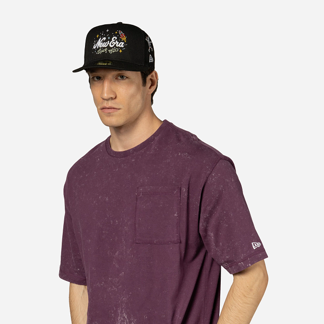 Playera Manga Corta New Era Culture Outdoor Morada