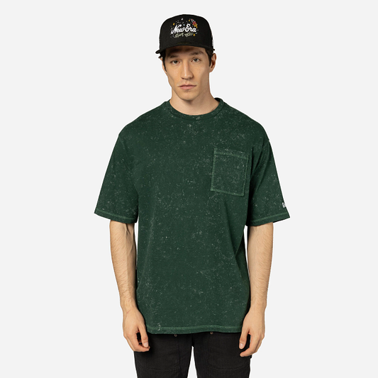 Playera Manga Corta New Era Culture Outdoor Verde