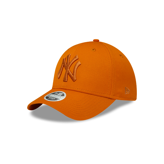 New York Yankees MLB Women's League Essentials 9FORTY Strapback para Mujer Naranja