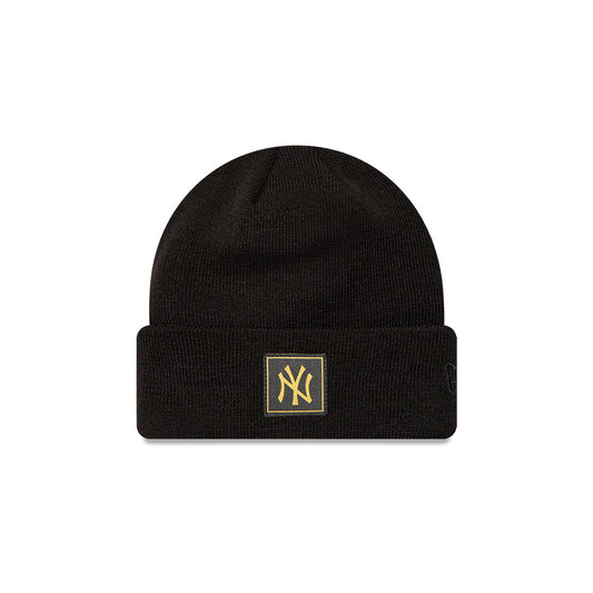 New York Yankees MLB Metallic Patch Knit para Niña o Niño