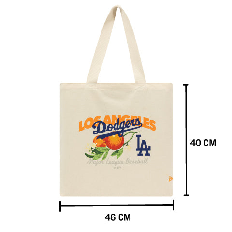 Tote Bag Los Angeles Dodgers MLB Fruit Graphic