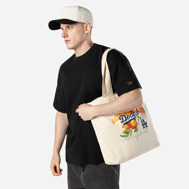 Tote Bag Los Angeles Dodgers MLB Fruit Graphic
