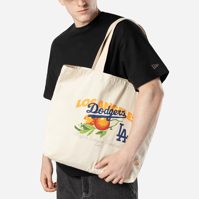 Tote Bag Los Angeles Dodgers MLB Fruit Graphic