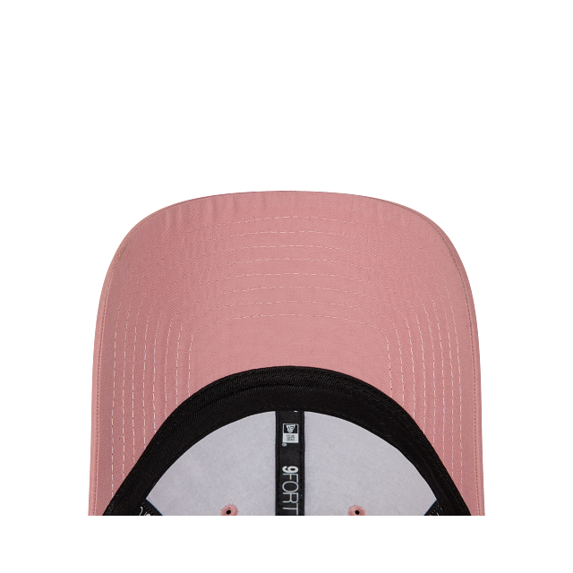 New York Yankees MLB Flawless Mini Logo 9FORTY Strapback Rosa