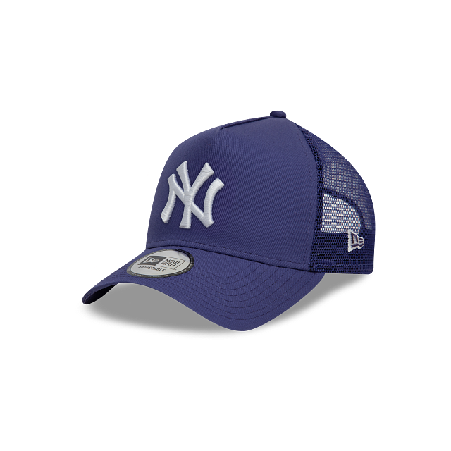 New York Yankees MLB League Essentials 9FORTY A-Frame Trucker Snapback Azul
