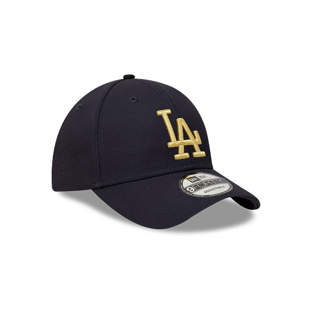 Los Angeles Dodgers MLB Metallic Logo 9FORTY Strapback