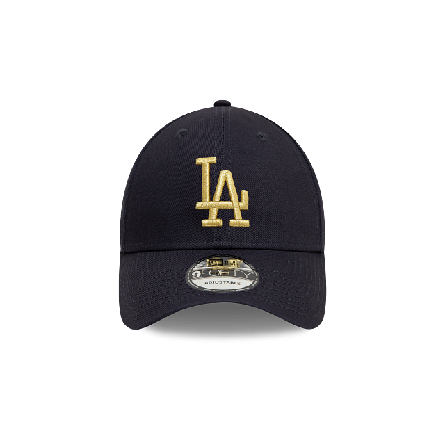 Los Angeles Dodgers MLB Metallic Logo 9FORTY Strapback