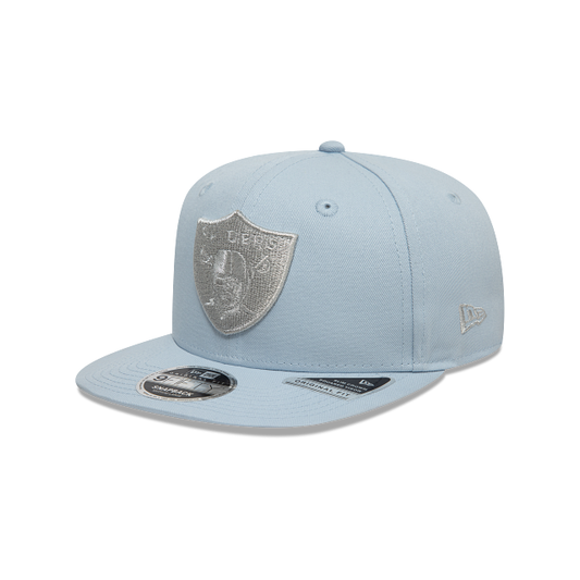Las Vegas Raiders NFL Metallic Logo 9FIFTY Snapback