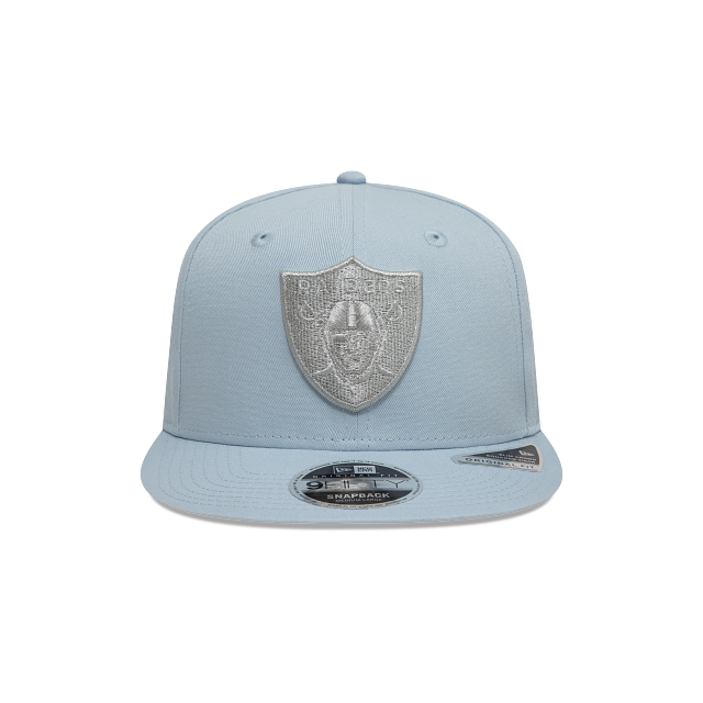 Las Vegas Raiders NFL Metallic Logo 9FIFTY Snapback