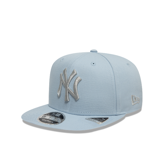 New York Yankees MLB Metallic Logo 9FIFTY Snapback