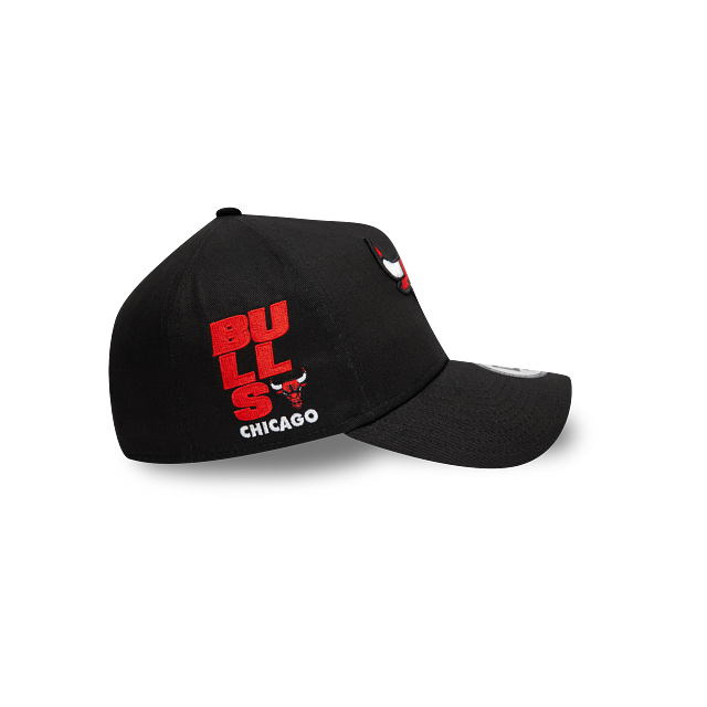 Chicago Bulls NBA Side Name 9FORTY E-Frame Snapback