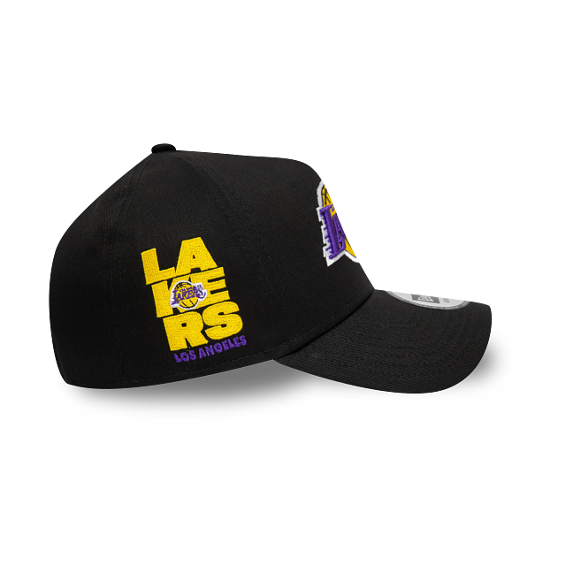 Los Angeles Lakers NBA Side Name 9FORTY E-Frame Snapback