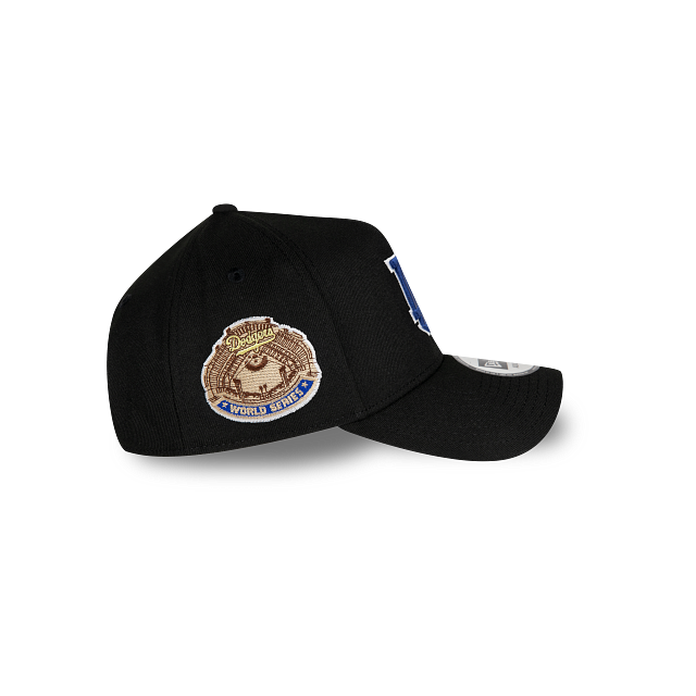 Los Angeles Dodgers MLB World Series Patch 9FORTY A-Frame Snapback Negra