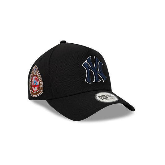 New York Yankees MLB World Series Patch 9FORTY A-Frame Snapback Negra
