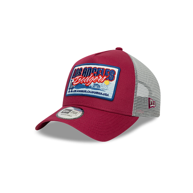 Los Angeles Dodgers MLB License Plate 9FORTY A-Frame Snapback