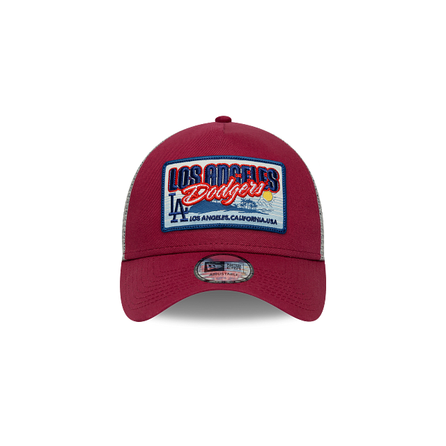 Los Angeles Dodgers MLB License Plate 9FORTY A-Frame Snapback