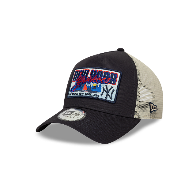 New York Yankees MLB License Plate 9FORTY A-Frame Snapback