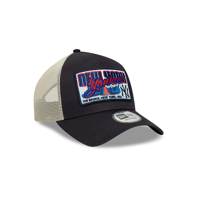 New York Yankees MLB License Plate 9FORTY A-Frame Snapback