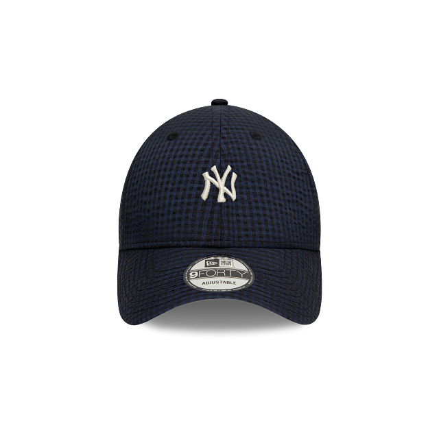 New York Yankees MLB Seersucker 9FORTY Strapback