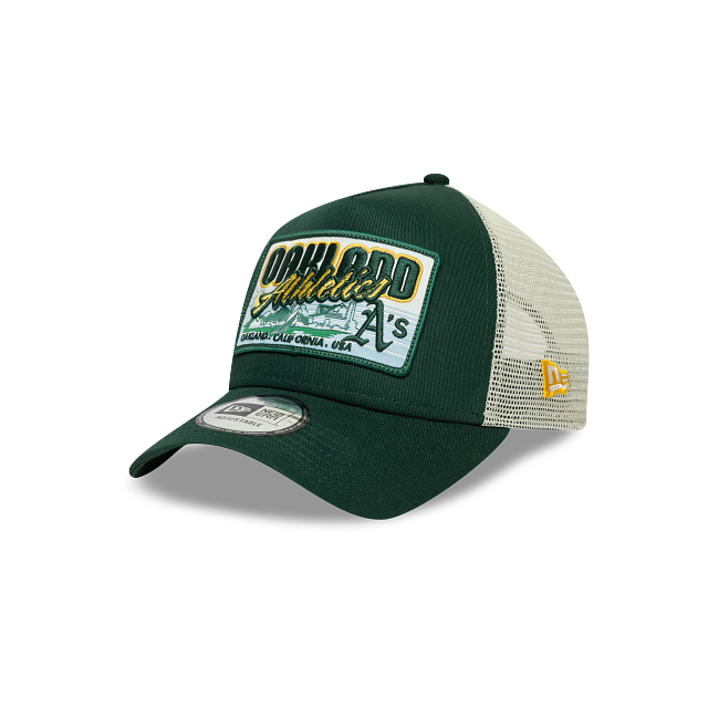 Athletics MLB License Plate 9FORTY A-Frame Snapback