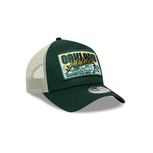 Athletics MLB License Plate 9FORTY A-Frame Snapback
