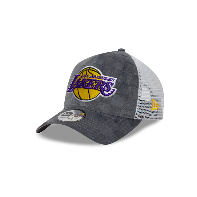 Los Angeles Lakers NBA Trucker Canvas 9FORTY A-Frame Snapback