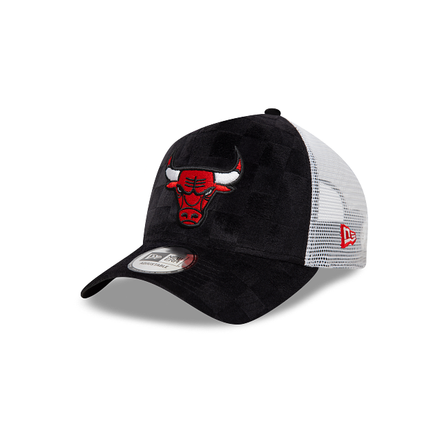 Chicago Bulls NBA Trucker Canvas 9FORTY A-Frame Snapback