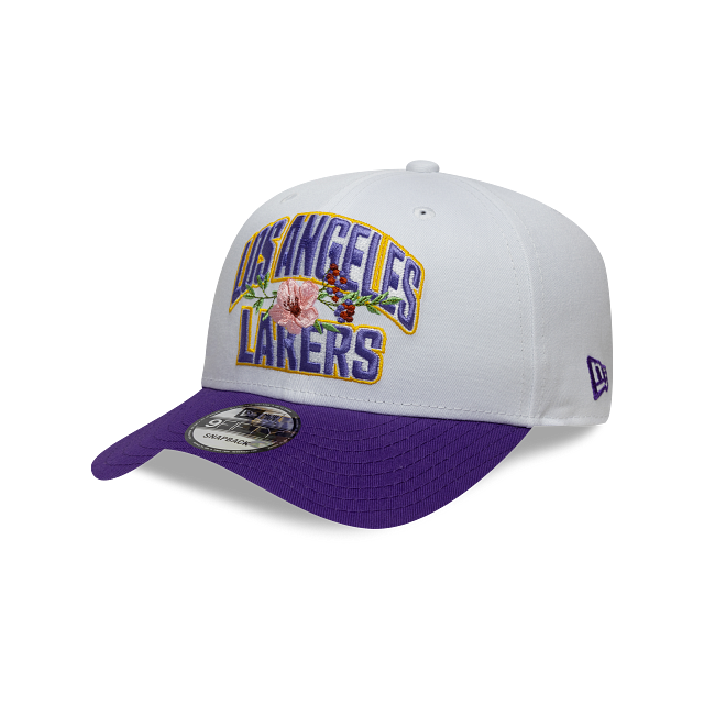 Los Angeles Lakers NBA Flower 9FIFTY Snapback