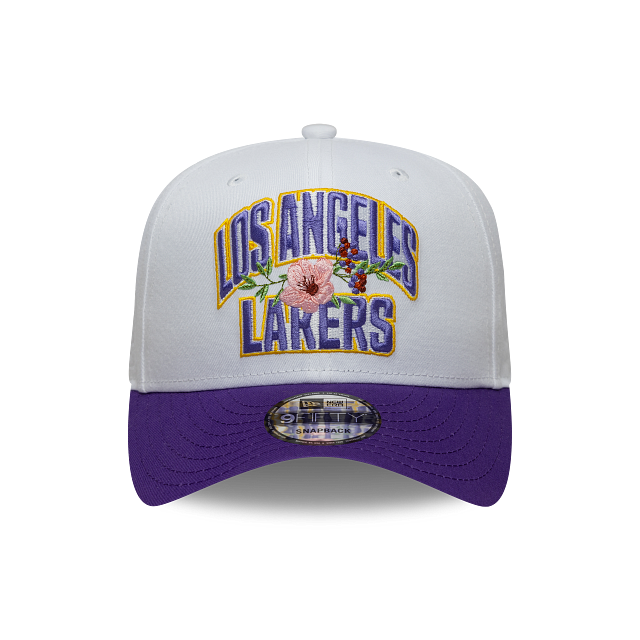 Los Angeles Lakers NBA Flower 9FIFTY Snapback