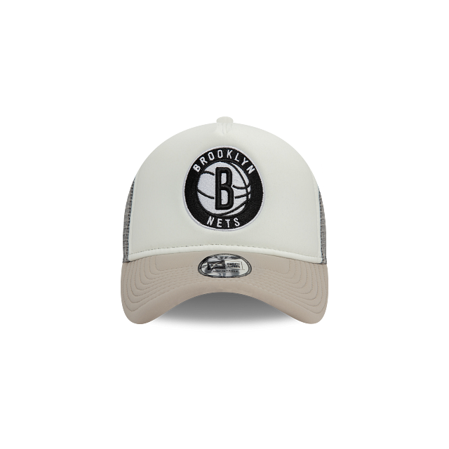 Brooklyn Nets NBA Flower 9FORTY A-Frame Trucker Snapback