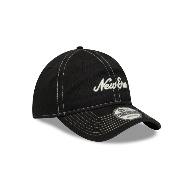 New Era Contrast Stitch 9TWENTY Strapback Negra