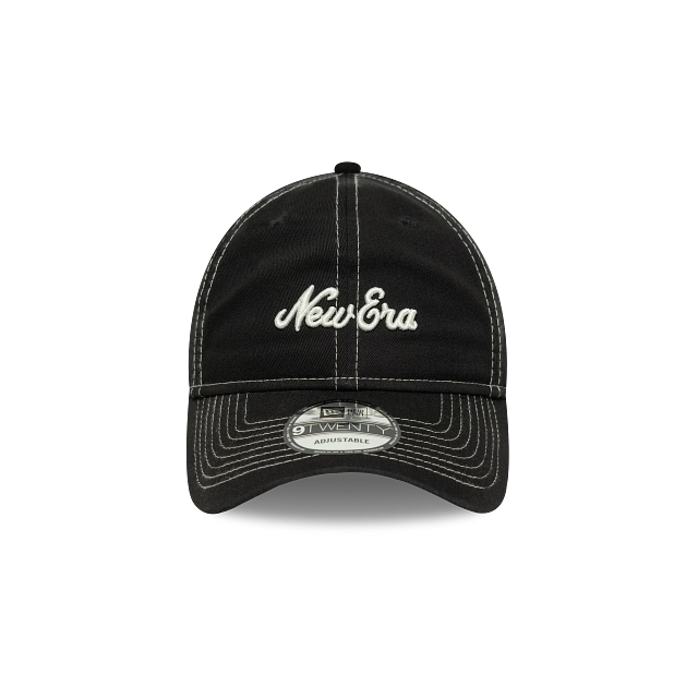 New Era Contrast Stitch 9TWENTY Strapback Negra