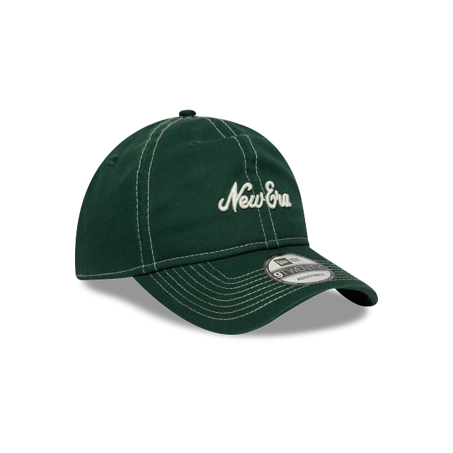 New Era Contrast Stitch 9TWENTY Strapback Verde