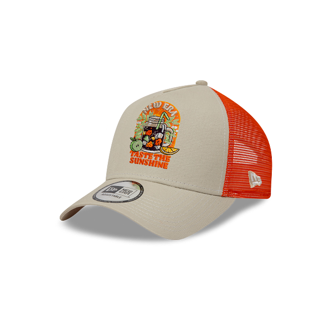 New Era Summer Graphic 9FORTY A-Frame Trucker Snapback