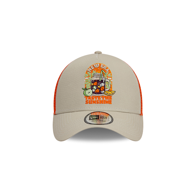 New Era Summer Graphic 9FORTY A-Frame Trucker Snapback
