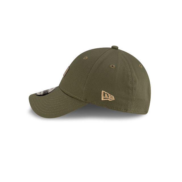 New Era Metallic Badge 9FORTY Strapback Olivo