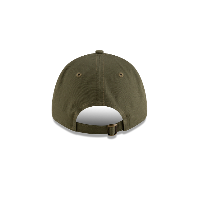 New Era Metallic Badge 9FORTY Strapback Olivo