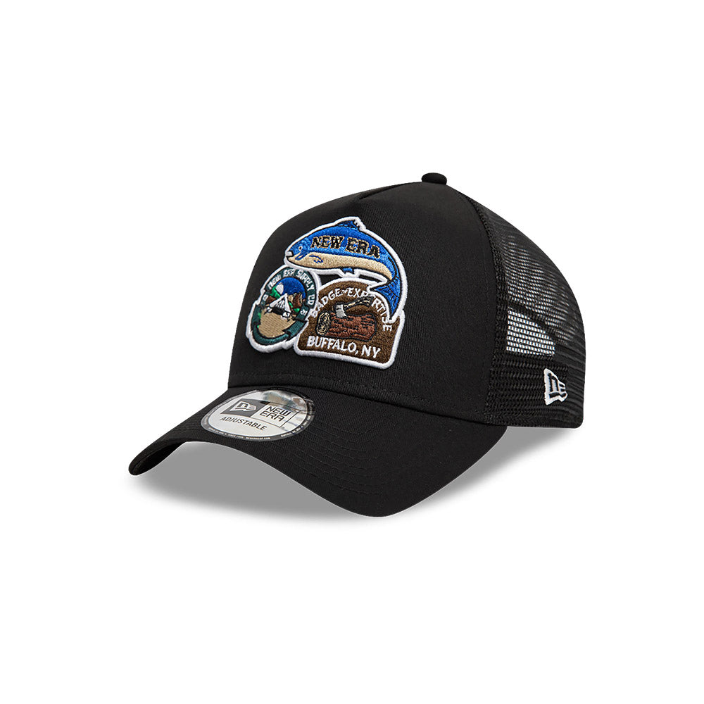 New Era Outdoor 9FORTY A-Frame Snapback Negra