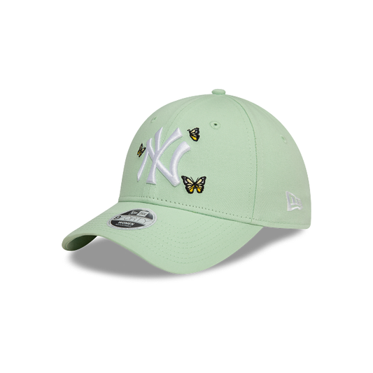 New York Yankees MLB Butterfly Icon 9FORTY Strapback para Mujer