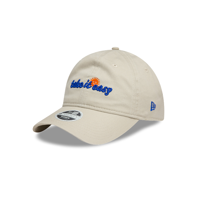 New Era Phrase 9TWENTY Strapback Beige para Mujer