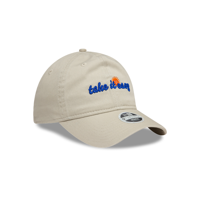 New Era Phrase 9TWENTY Strapback Beige para Mujer