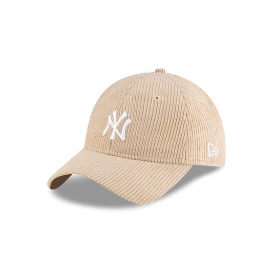 New York Yankees MLB Cord Essentials 9TWENTY Strapback Beige para Mujer