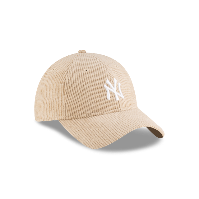 New York Yankees MLB Cord Essentials 9TWENTY Strapback Beige para Mujer