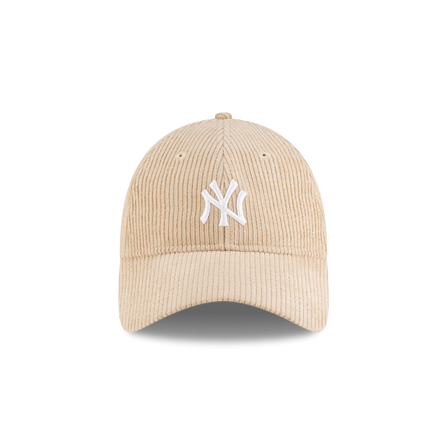 New York Yankees MLB Cord Essentials 9TWENTY Strapback Beige para Mujer