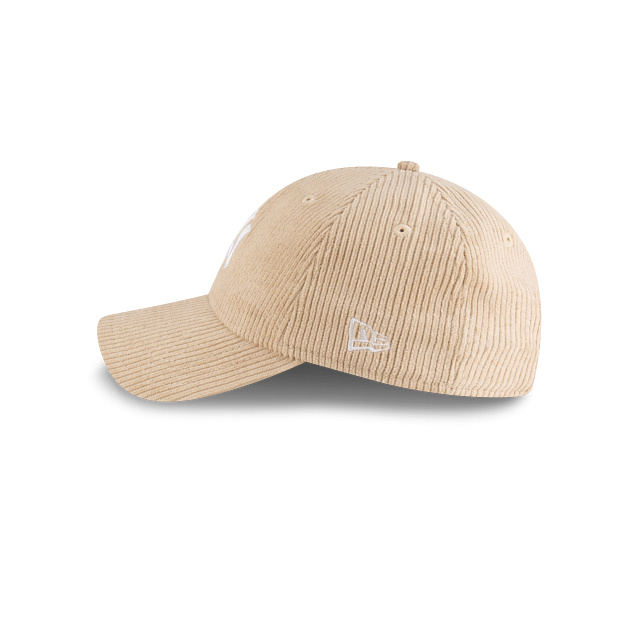 New York Yankees MLB Cord Essentials 9TWENTY Strapback Beige para Mujer