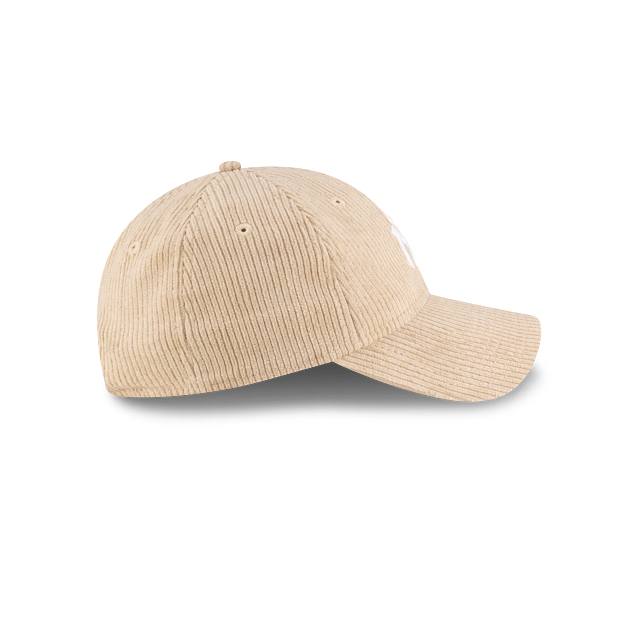 New York Yankees MLB Cord Essentials 9TWENTY Strapback Beige para Mujer