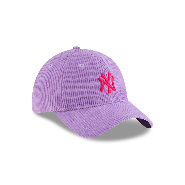New York Yankees MLB Cord Essentials 9TWENTY Strapback Morada para Mujer