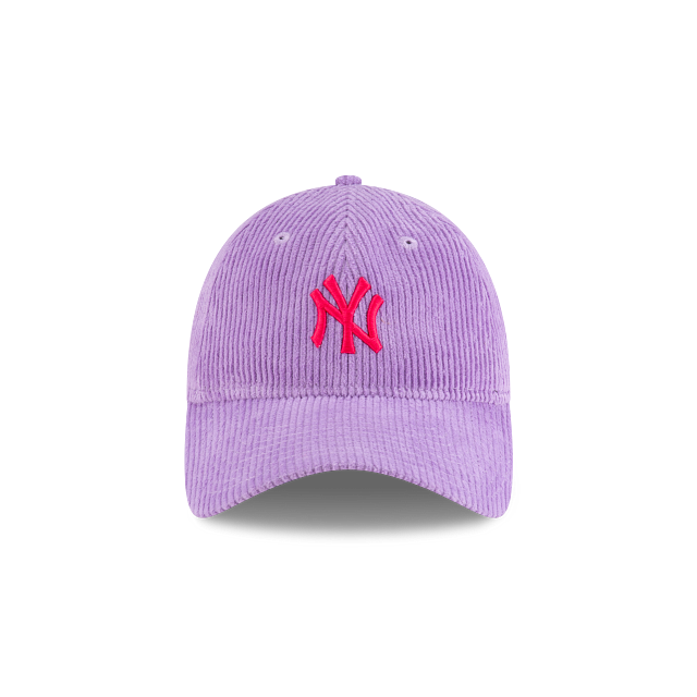 New York Yankees MLB Cord Essentials 9TWENTY Strapback Morada para Mujer