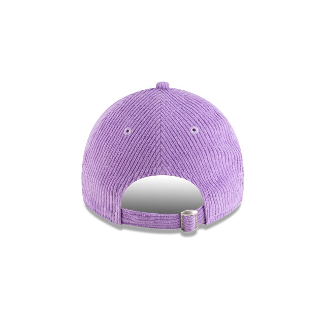 New York Yankees MLB Cord Essentials 9TWENTY Strapback Morada para Mujer