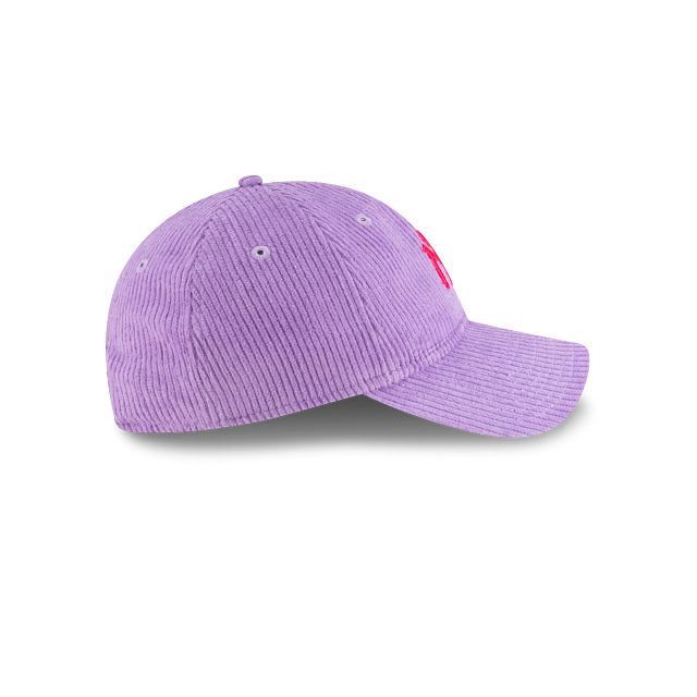 New York Yankees MLB Cord Essentials 9TWENTY Strapback Morada para Mujer